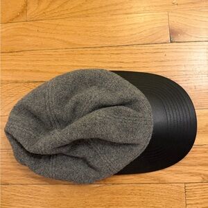 Gray and Black Will Cap